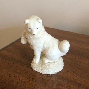 Collectible SnowBaby dog figurine